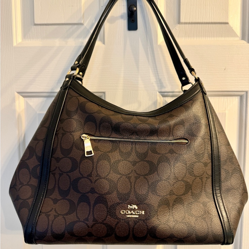COACH signature satchel